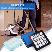 Cecilee3 Compact FC9331 FC9332 FC8010 Elektrikli Süpürgeler Için 2'li Filtre Seti Paketi (Yurt Dışından)