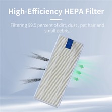 Cecilee3 X-Plorer Serie 75 RG7687 RR7687WH Robotik Süpürge Silindir Fırça Yan Filtre (Yurt Dışından)