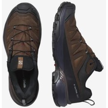 Salomon X Ultra 360 Deri Gore-Tex Erkek Outdoor Ayakkabı - Koyu Kahve