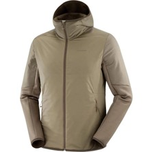 Salomon C22968 Outlıne Hybrıd Warm Hd Primaloft® Thermoplume Yalıtımı Erkek Montu - Kahverengi