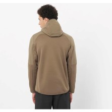 Salomon C22968 Outlıne Hybrıd Warm Hd Primaloft® Thermoplume Yalıtımı Erkek Montu - Kahverengi