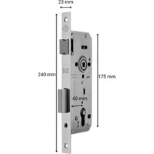 Kale Silindirli Gömme Kilit 40 mm 152R