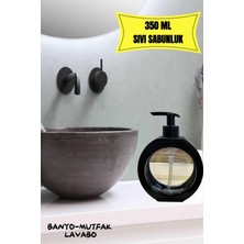 350 ml Tezgah Üstü Oval Banyo / Mutfak Sıvı Sabunluk | Banyo / Mutfak / Bulaşık / Lavabo/deterjanlık