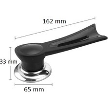 Medu Shop Dikey Tasarımlı Tencere Kapağı Kolu