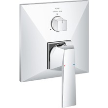 Grohe Allure Brilliant Tek Kumandalı Üç Yönlü Banyo Bataryası - 24340000