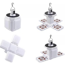 Tarez PT-2081 Solar Kamp Lambası, Katlanabilir USB Şarjlı Güneş Enerjili Kamp Lambası 60 Smd LED 1000 Lümen