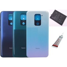 SDT Redmi Note 9 Arka Batarya Kapağı ,batarya ve B7000 Yapıştırıcı (Yeşil)