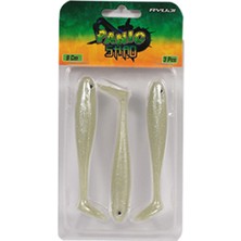 Ryuji Panic Shad 9cm 5.5gr Silikon Yem Renk : Pearl White Glow