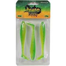 Ryuji Panic Shad 9cm 5.5gr Silikon Yem Renk : Uv Lime