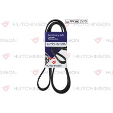 HUTCHINSON Kanallı Kayıs Renault Clıo Iv 12 Captur I 12 Scenıc Iv 16 Megane Iv 16 Talısman 15 0.9 Tce 1.2 Tce