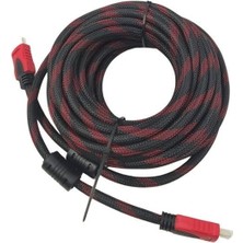 Medu Shop HDMI Kablosu Hdtv Bilgisayar Uydu Görüntü Ses Full Hd Sargılı Görüntü Aktarma Kablosu