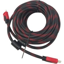 Medu Shop HDMI Kablosu Hdtv Bilgisayar Uydu Görüntü Ses Full Hd Sargılı Görüntü Aktarma Kablosu