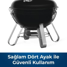 Napoleon Premium 14 Taşınabilir Kömürlü Mangal | Barbekü 35cm