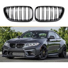 Bmw 2 Serisi F22 2014-2017 Uyumlu M2 Panjur - Piano Black