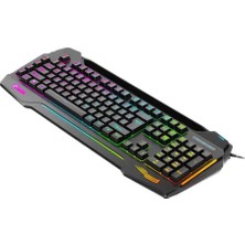 Green Klavye GK702-RGB Black Kablolu Multımedya Q Tr