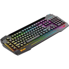 Green Klavye GK702-RGB Black Kablolu Multımedya Q Tr