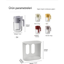 Youxuan Ev Baharat Bağımsız Tasarım Kaşık Ayırma Baharat Kutusu (Yurt Dışından)