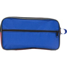 Mysia Outdoor Askeri Traş Çantası Çift Fermuarlı Kırmızı Mavi Jandarma