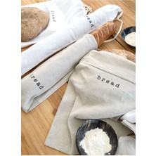 Barine Linen Keten Ekmek Çantası Naturel 30 x 52