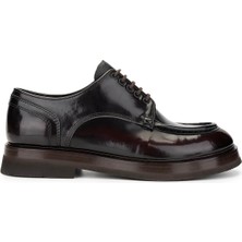 Tamer Tanca Erkek Deri Bordo Casual Ayakkabı 1068 9002 Erk Ayk SK24-25 Bordo Acma