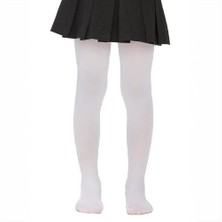 Penti Kız Çocuk Pretty Micro 40 3lü Beyaz Külotlu Çorap