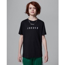 Nike Jordan Jdb Mj Wordmark Emb Crew Erkek Çocuk Tişört