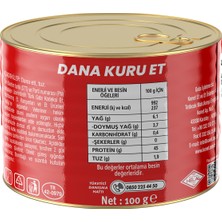 Konet Güçlü Protein Menü 2 - Hazır Yemek / 12x Dana Kuru Et 100g