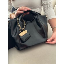 Hill Bag Analua  Charmlı Yavrulu Kadın Omuz Çanta
