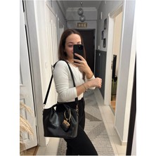 Hill Bag Analua  Charmlı Yavrulu Kadın Omuz Çanta