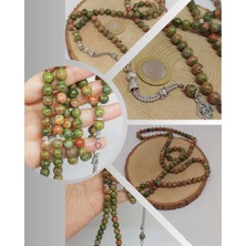 Unakit Taşı 99LUK Tesbih 8mm (4356)