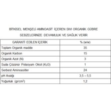 AREL CHEM PLANT NUTRİENTS Arel Chem Ultramın (Bitkisel Menşeli Aminoasit Içeren Sıvı Organik Gübre) 1 Lt'lik Ambalaj
