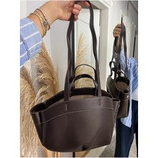Hill Bag Büyük Boy Yavrulu Tote Çanta