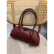 Hill Bag Analua Basic Çift Fermuarlı El ve Omuz Kadın Çanta