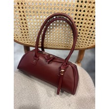 Hill Bag Analua Basic Çift Fermuarlı El ve Omuz Kadın Çanta