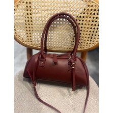 Hill Bag Analua Basic Çift Fermuarlı El ve Omuz Kadın Çanta