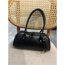 Hill Bag Analua Basic Çift Fermuarlı El ve Omuz Kadın Çanta