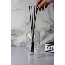 Homence Pink Bambu Çubuklu Dekoratif Cam Oda Kokusu – Meyve Kokulu 100 ml