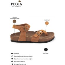 Pegia Hakiki Deri Parmak Arası Kadın Sandalet 215513