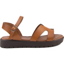 Pegia Kadın Deri Sandalet DG6020