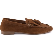 Pegia Kadın Süet Loafer Ayakkabı DG6028