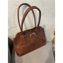 Hill Bag Analua Gold Aksesuar Kilit Detaylı Kadın Omuz Çanta