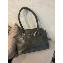 Hill Bag Analua Gold Aksesuar Kilit Detaylı Kadın Omuz Çanta
