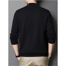 ribana Slim Fit Yarım Balıkçı Yaka Triko Kazak