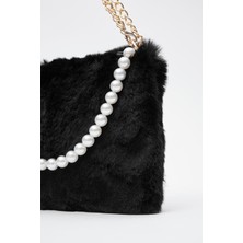 Tandi Bags Olivia Incili Peluş Çapraz Çanta