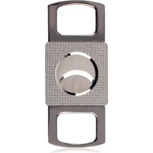 Premium Quality Gümüş Metal Puro Makası Kesici