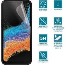 Mobılıs Galaxy Xcover 6 - 6 Pro Için Ekran Koruyucu - Kırılmaz ve Darbeye Dayanıklı IK06 - Şeffaf Kaplama
