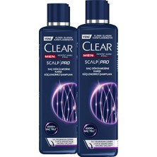 Clear Men Scalp Pro Şampuan Saç Dökülmesine ve Kepeğe Karşı Etkili 300 ml X2