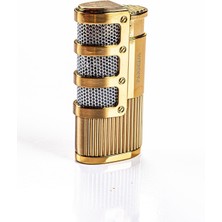 Parmida 3 Torch Pürmüz Gold Metal Puro Çakmağı