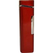 Premium Quality Kırmızı Tek Torch Pürmüz Metal Puro Çakmağı