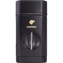 Parmida 3 Torch Pürmüz Siyah Dahili V Kesicili Metal Puro Çakmağı